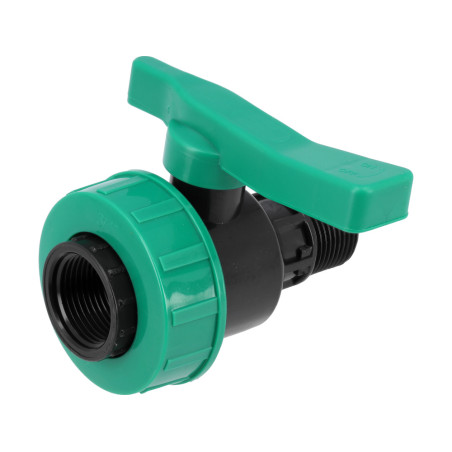 88981 FLO Robinet cu bila conector 3/4" x 2
