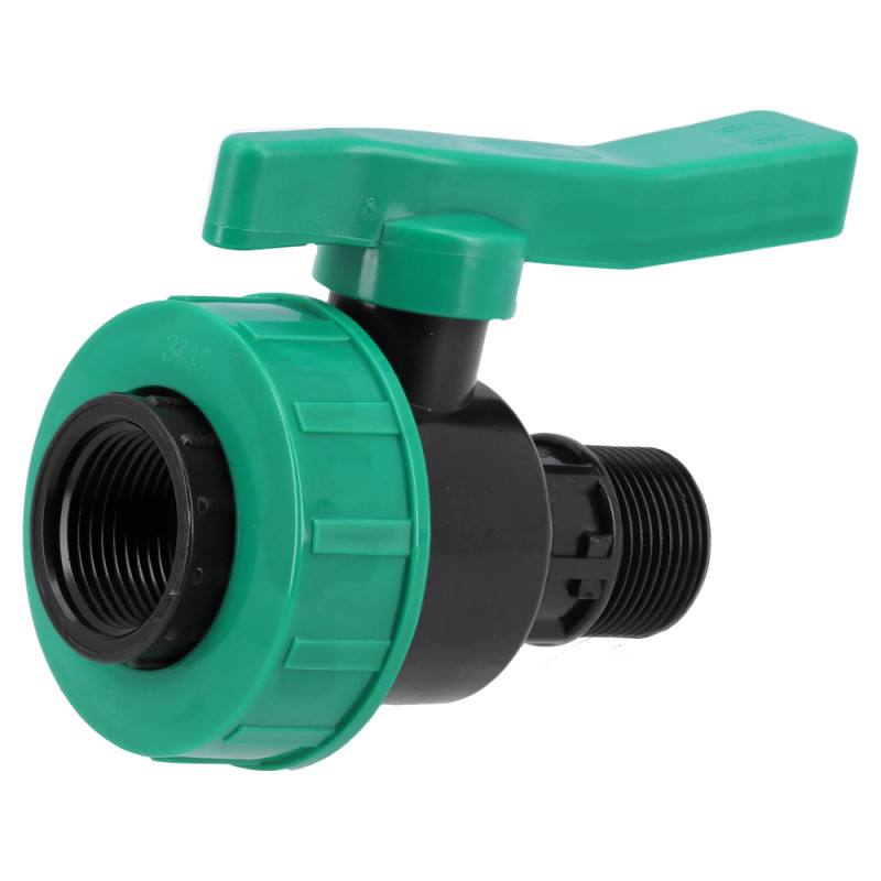 88981 FLO Robinet cu bila conector 3/4" x 2