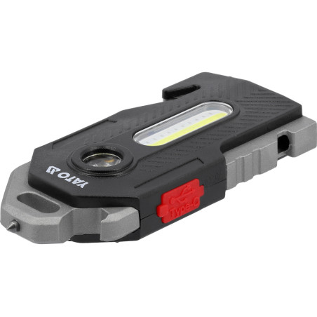 YT-085609 YATO Lanterna multifunctionala 6 in 1, 400lm, waterproof, 99x38x18mm