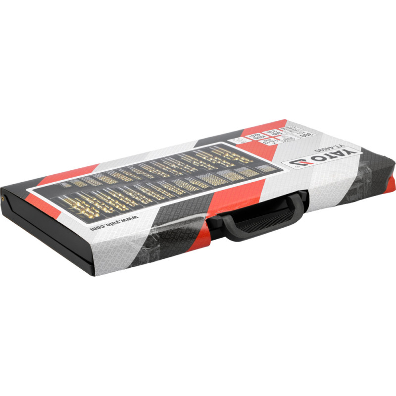 YT-44595 YATO Set burghie pentru metal 1 - 13 mm, 300 de bucati