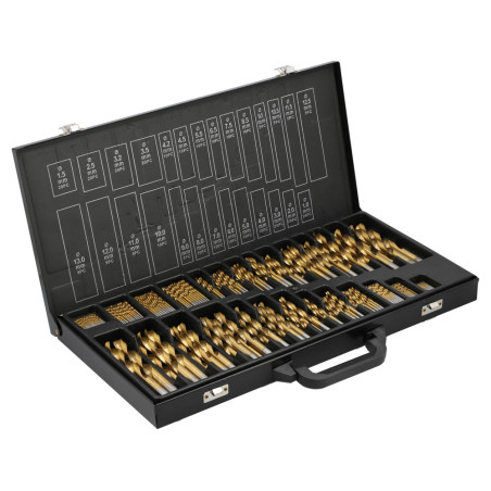 YT-44595 YATO Set burghie pentru metal 1 - 13 mm, 300 de bucati
