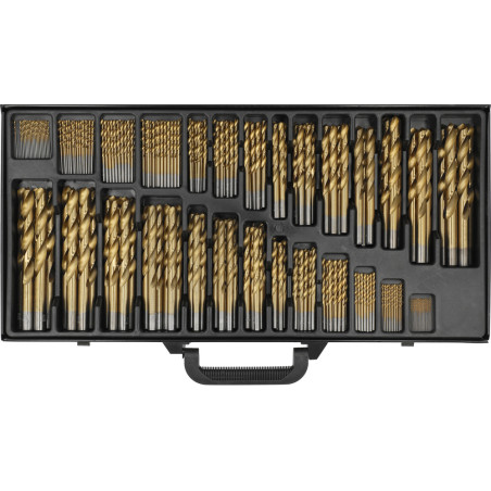 YT-44595 YATO Set burghie pentru metal 1 - 13 mm, 300 de bucati