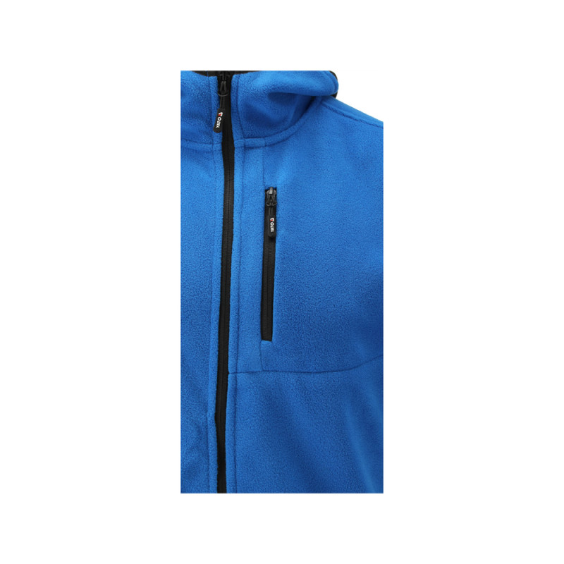 YT-79165 YATO Jacheta fleece cu gluga Sarna albastra, marimea XXXL