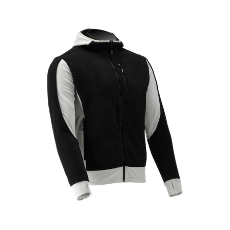 YT-79174 YATO Jacheta fleece cu gluga Sarna neagra, marimea XXL