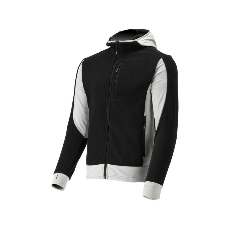 YT-79174 YATO Jacheta fleece cu gluga Sarna neagra, marimea XXL