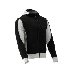 YT-79175 YATO Jacheta fleece cu gluga Sarna neagra, marimea XXXL