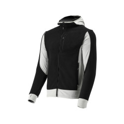 YT-79175 YATO Jacheta fleece cu gluga Sarna neagra, marimea XXXL