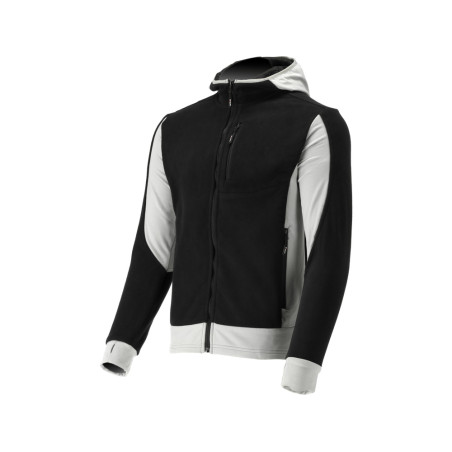 YT-79175 YATO Jacheta fleece cu gluga Sarna neagra, marimea XXXL