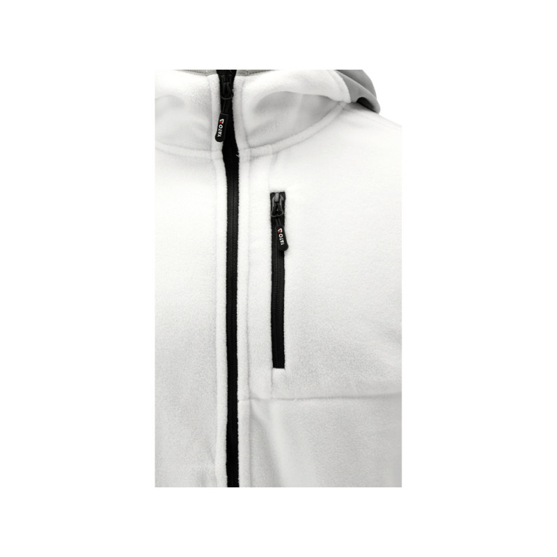YT-79179 YATO Jacheta fleece cu gluga Sarna alba, marimea XL