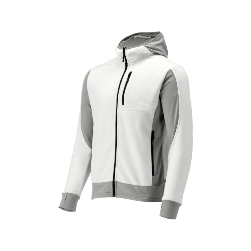 YT-79179 YATO Jacheta fleece cu gluga Sarna alba, marimea XL