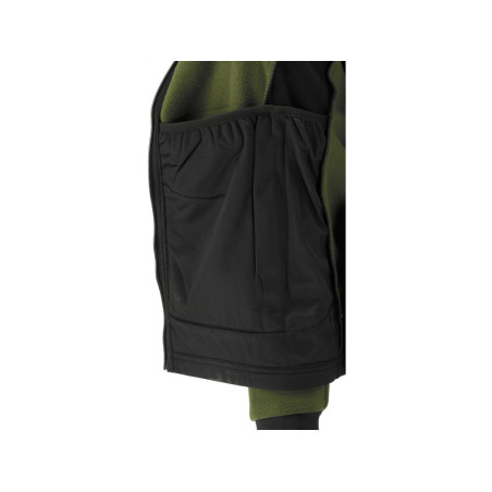 YT-79193 YATO Jacheta fleece cu gluga Sarna verde, marimea XXXL