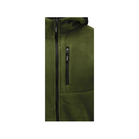 YT-79193 YATO Jacheta fleece cu gluga Sarna verde, marimea XXXL