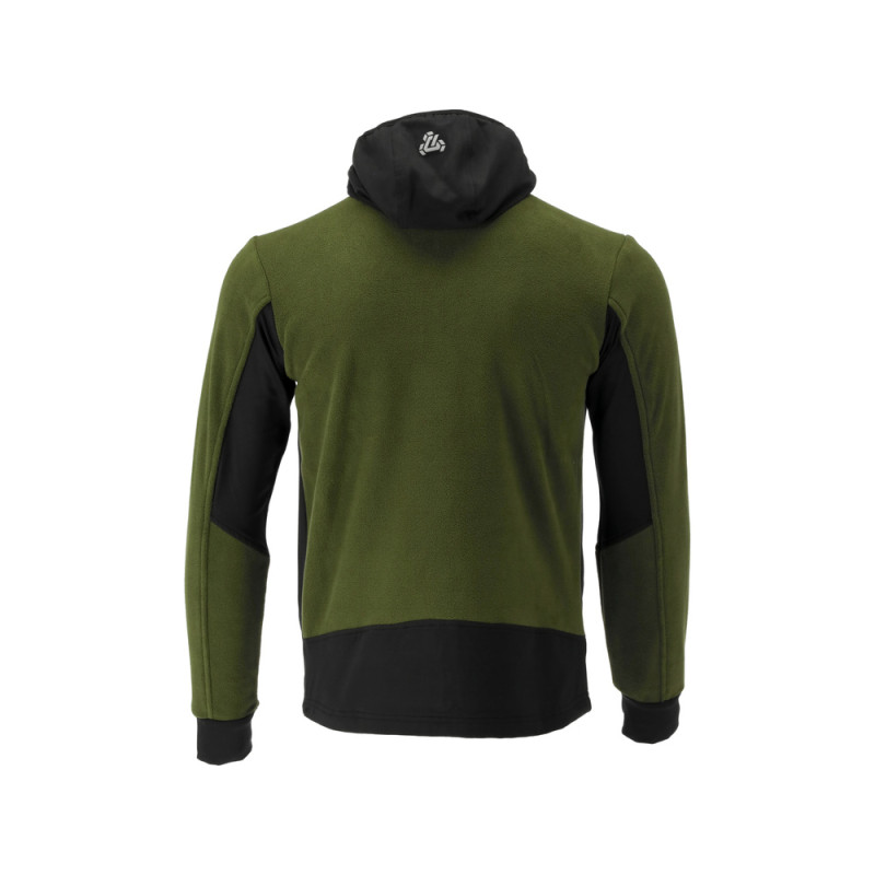 YT-79193 YATO Jacheta fleece cu gluga Sarna verde, marimea XXXL