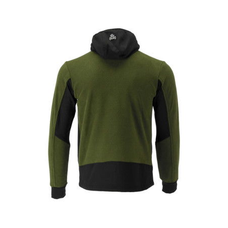 YT-79193 YATO Jacheta fleece cu gluga Sarna verde, marimea XXXL