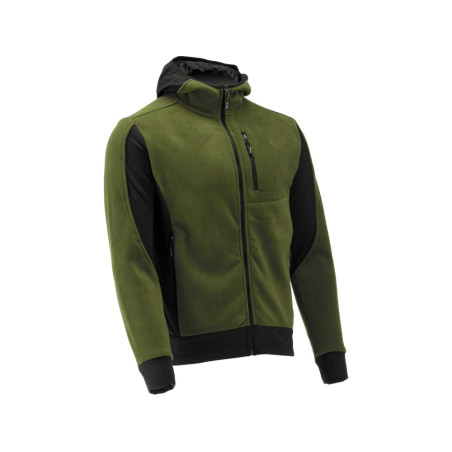YT-79193 YATO Jacheta fleece cu gluga Sarna verde, marimea XXXL
