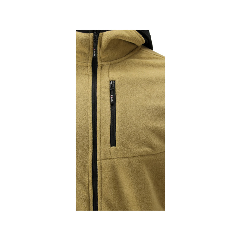 YT-79197 YATO Jacheta fleece cu gluga Sarna kaki, marimea XL