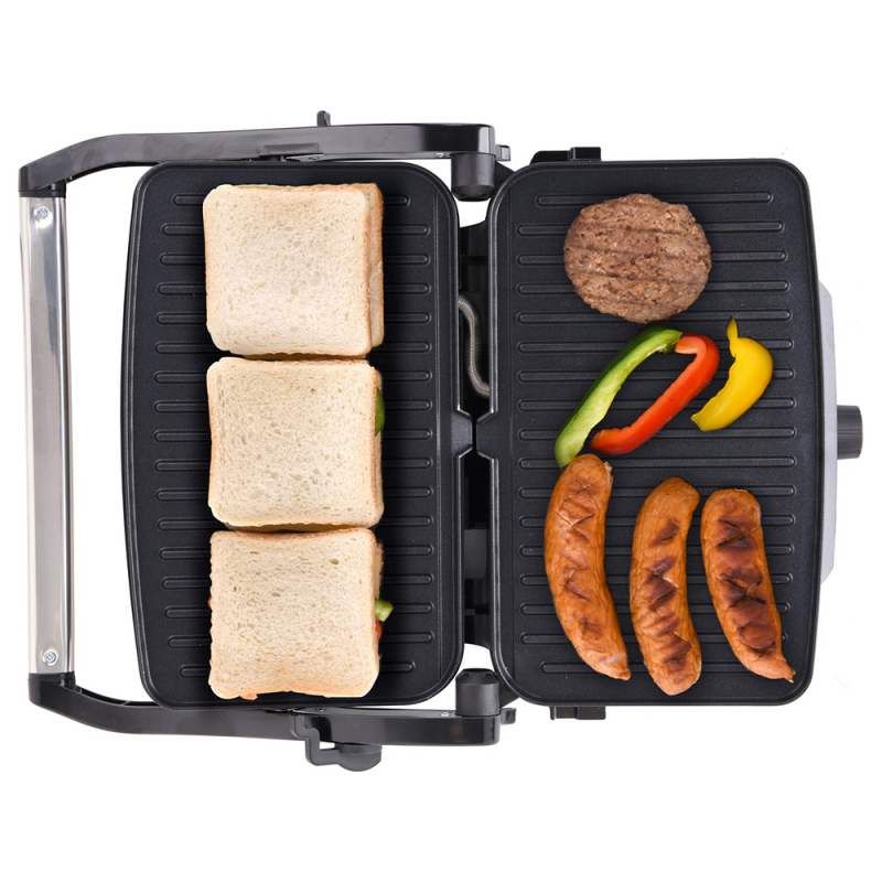 67458 YATO Gratar electric 2000W, 28 x 17 cm