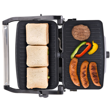 67458 YATO Gratar electric 2000W, 28 x 17 cm