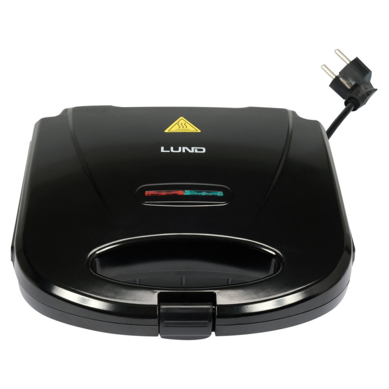 67528 LUND Sandwich maker 750 W cu gratar plat