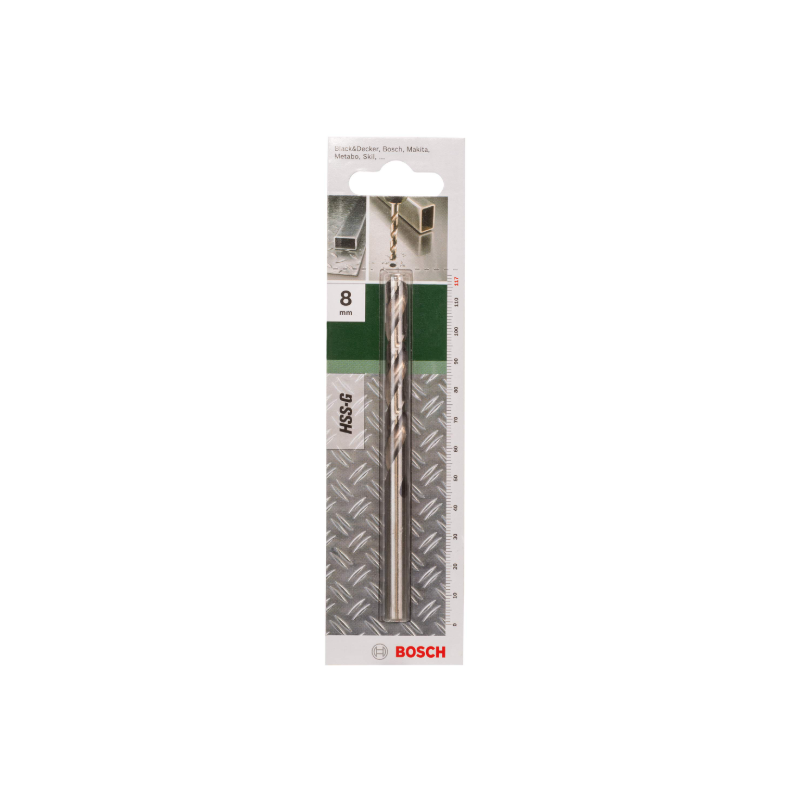 2609255052 BOSCH Burghiu pentru metal tip HSS-G, DIN 338, diametru 8mm