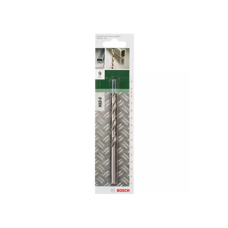 2609255054 BOSCH Burghiu metal tip HSS-G, DIN 338, diametru 9 mm