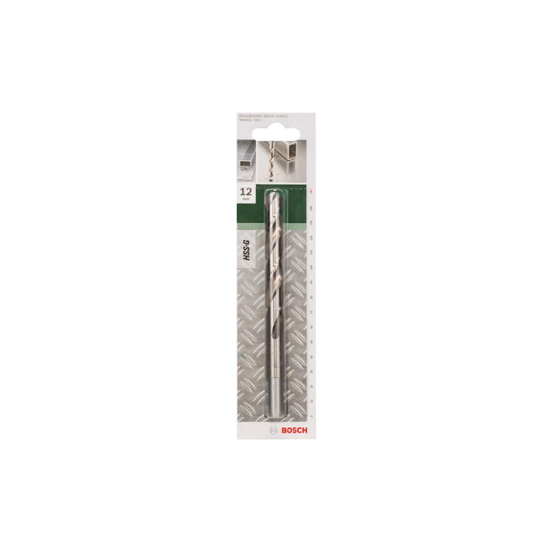 2609255058 BOSCH Burghiu metal tip HSS-G, DIN 338, diametru 12 mm
