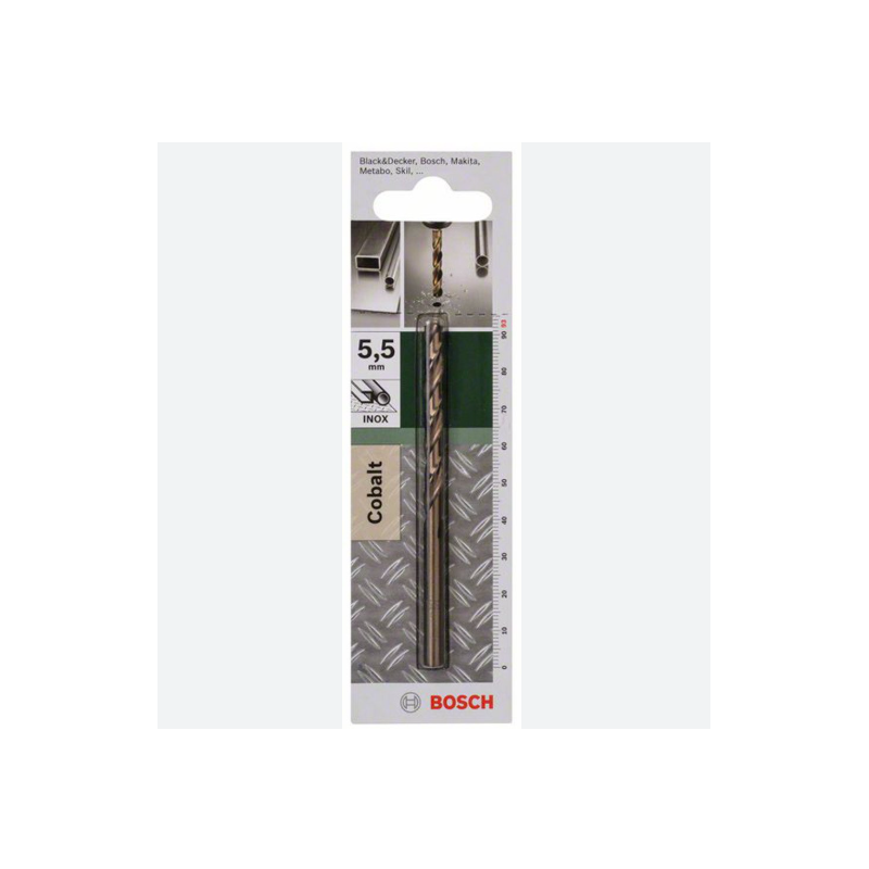 2609255073 BOSCH Burghiu metal tip HSS-Co, DIN 338, diametru 5.5 mm