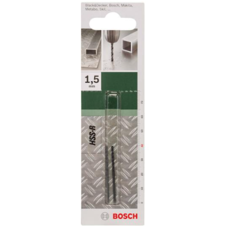 2609255001 BOSCH Burghiu pentru metal tip HSS-R,DIN 338,diametru 1.5mm