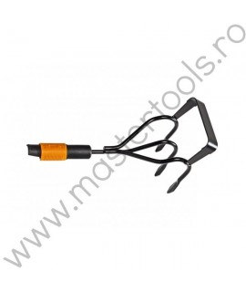 1000681 Cultivator cu 3 dinti si razeta QuikFit Fiskars
