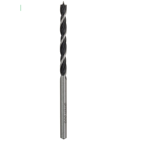 2609255202 BOSCH Burghiu lemn, 5x50x85 mm, tija cilindrica 5 mm