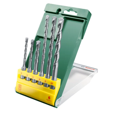 2607019447 BOSCH Set 6 bucati pentru beton, 5 - 10 mm, SDS plus