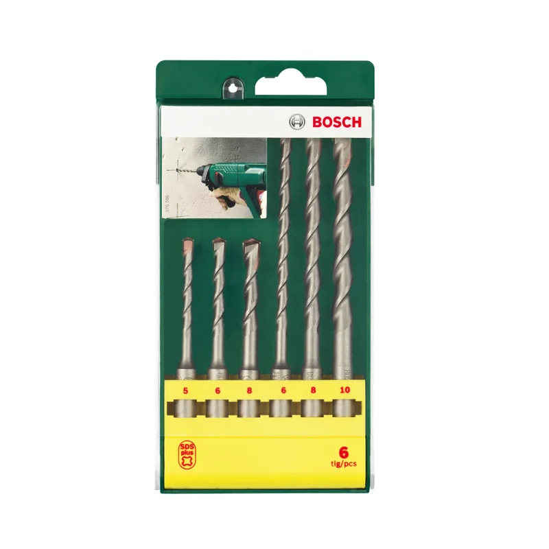 2607019447 BOSCH Set 6 bucati pentru beton, 5 - 10 mm, SDS plus