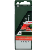 2609255459 BOSCH Set 4 burghie de zidarie, 4-6 mm, tija cilindrica