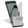 2609255459 BOSCH Set 4 burghie de zidarie, 4-6 mm, tija cilindrica