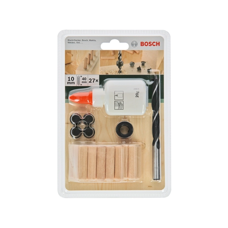 2609255307 BOSCH Set dibluri, 27 bucati, 10x40 mm
