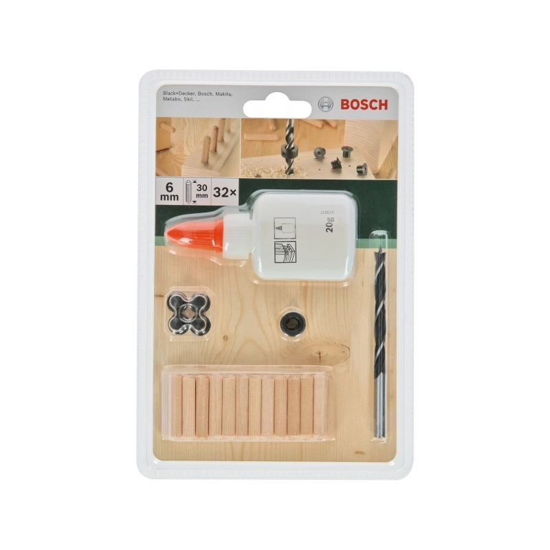 2609255305 BOSCH Set dibluri, 32 bucati, 6x30 mm