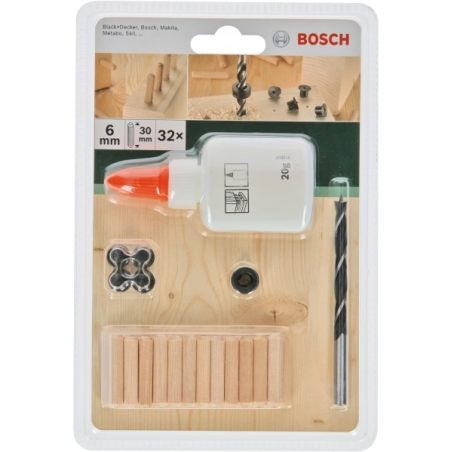 2609255305 BOSCH Set dibluri, 32 bucati, 6x30 mm