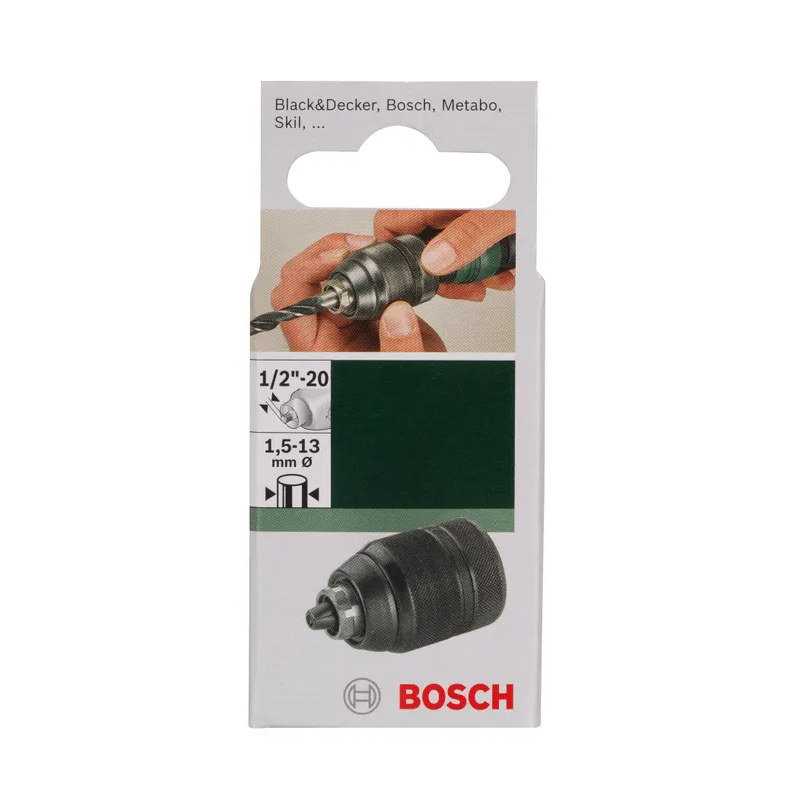 2609255704 BOSCH Mandrina rapida, 1.5-13 mm, prindere cu filet