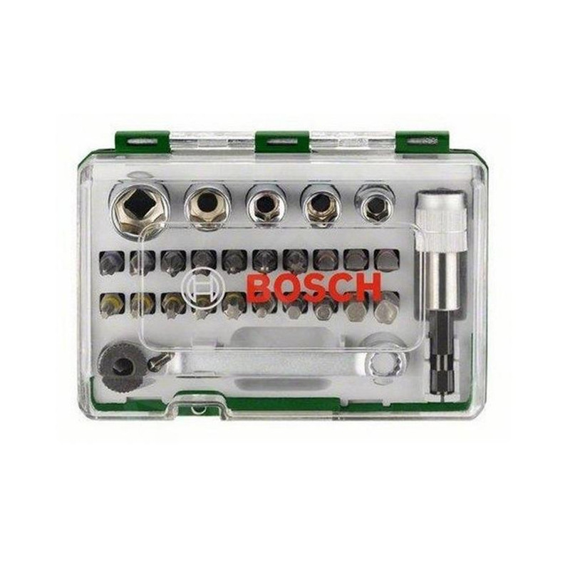 2607017562 BOSCH Set biti si chei tubulare Extra Hard DIY,27 de bucati