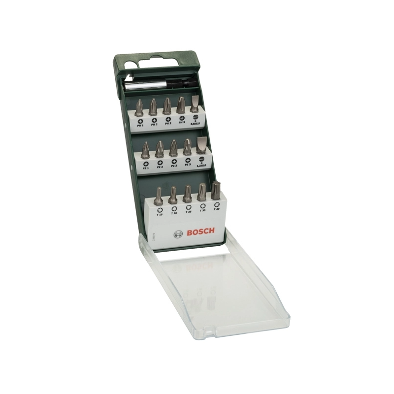 2609255977 BOSCH Set capete de insurubare, mixte, 16 bucati