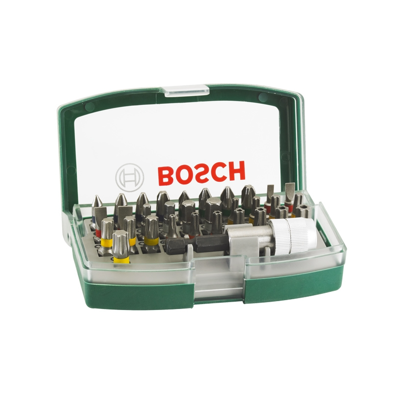 2607017560 BOSCH Set capete de insurubare, mixte, 32 bucati