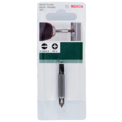 2609255954 BOSCH Bit dublu pentru insurubare, S1x5.5-PH2, 45 mm
