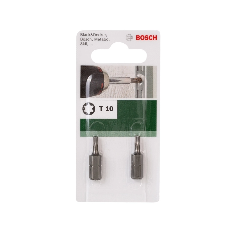 2609255932 BOSCH Set capete de insurubare, profil TX10, 2 bucati