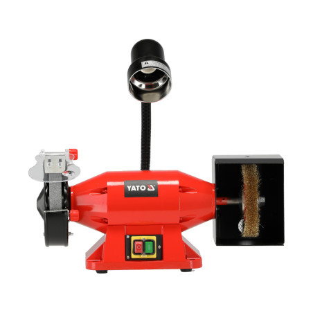 YT-822107 YATO Polizor de banc cu perie 520 W, 150 x 32 mm