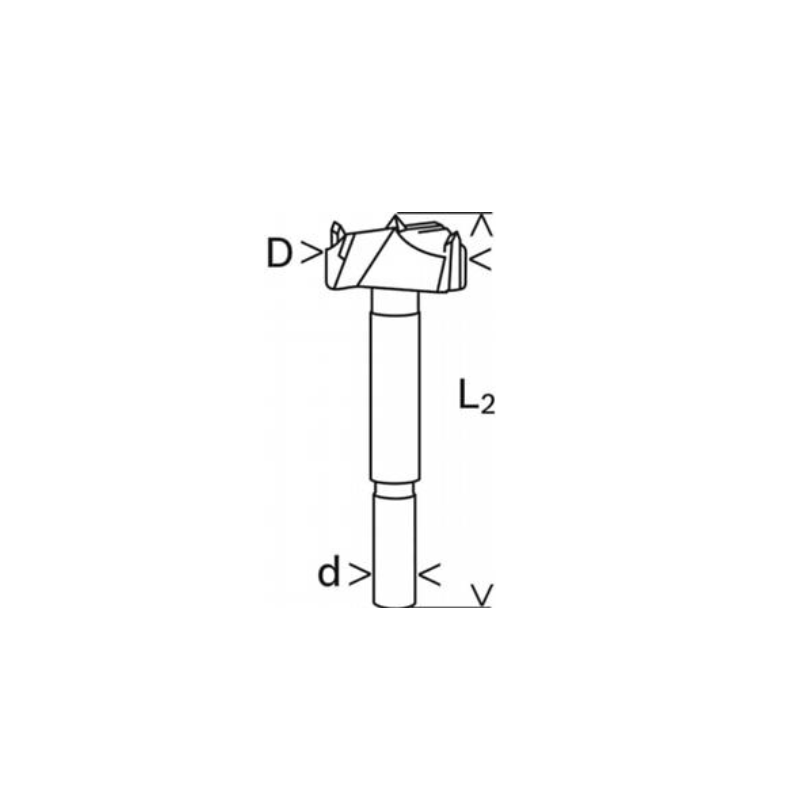 2608901856 BOSCH EXPERT Burghiu balamale Laminated Wood,34 x 60 x 90mm