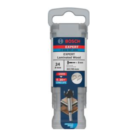 2608901850 BOSCH Freza burghiu balamale pentru PAL melaminat, 24x90 mm