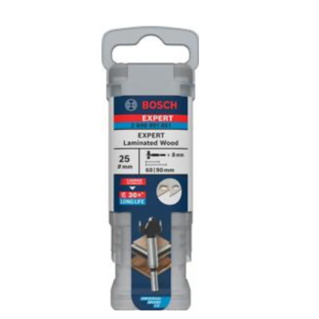 2608901851 BOSCH Freza burghiu balamale pentru PAL melaminat, 25x90 mm