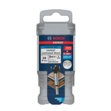 2608901853 BOSCH Freza burghiu balamale pentru PAL melaminat, 28x90 mm