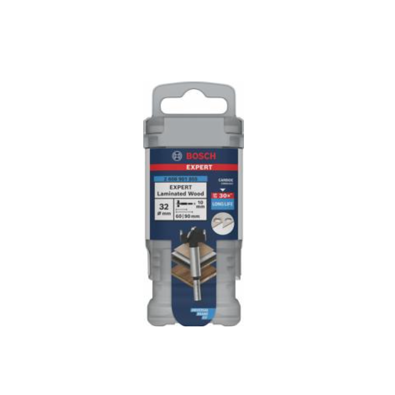 2608901855 BOSCH Freza burghiu balamale pentru PAL melaminat, 32x90 mm