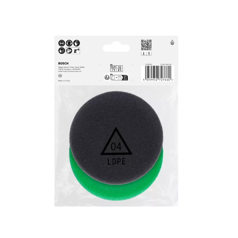 2608623367 BOSCH Set 2 bureti lustruit,diametru 125mm, Finisare+Taiere